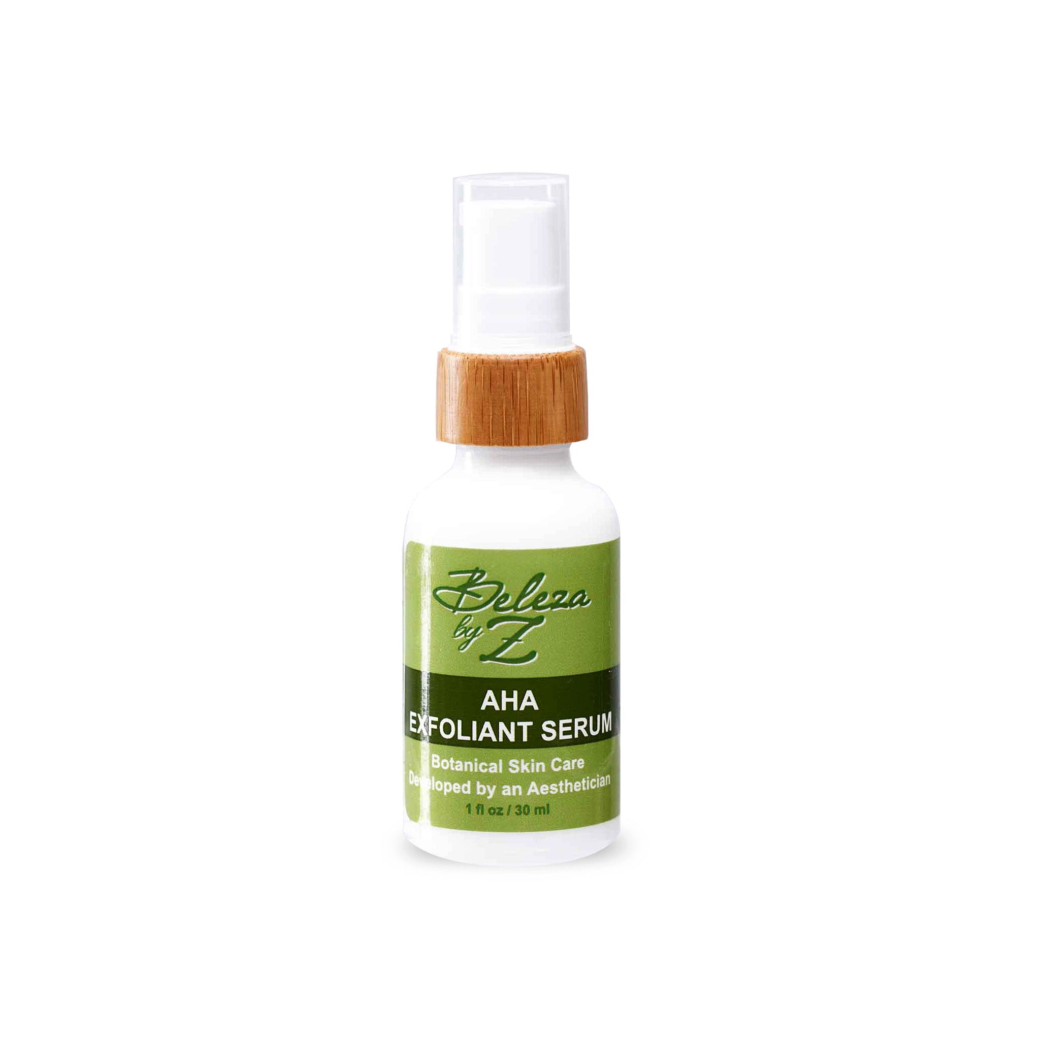 AHA Exfoliant Serum Botanical Skin Care